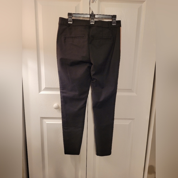 Vero Moda, Black Pants With Mauve Stripe Down The side of each leg. - Picture 6 of 6